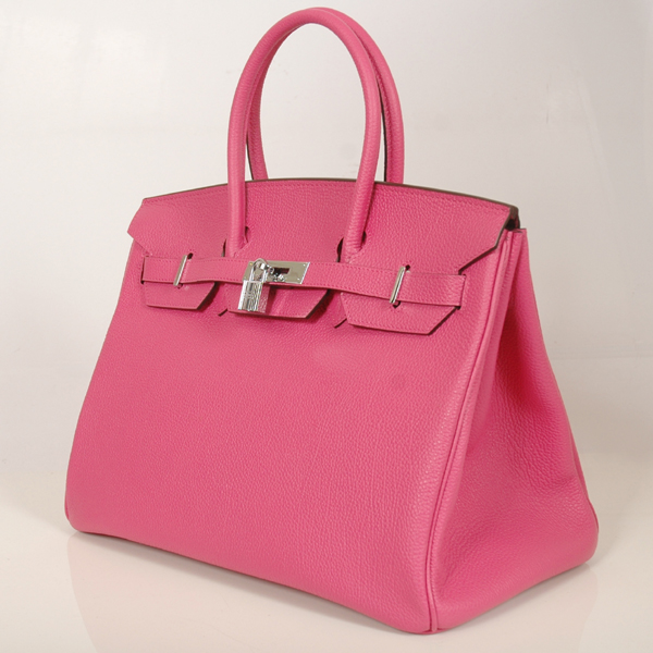 H35PBJSS Hermes Birkin in pelle togo togo 35CM Peach (argento)